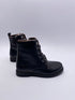 Clic! Veter boots zwart glitter veter